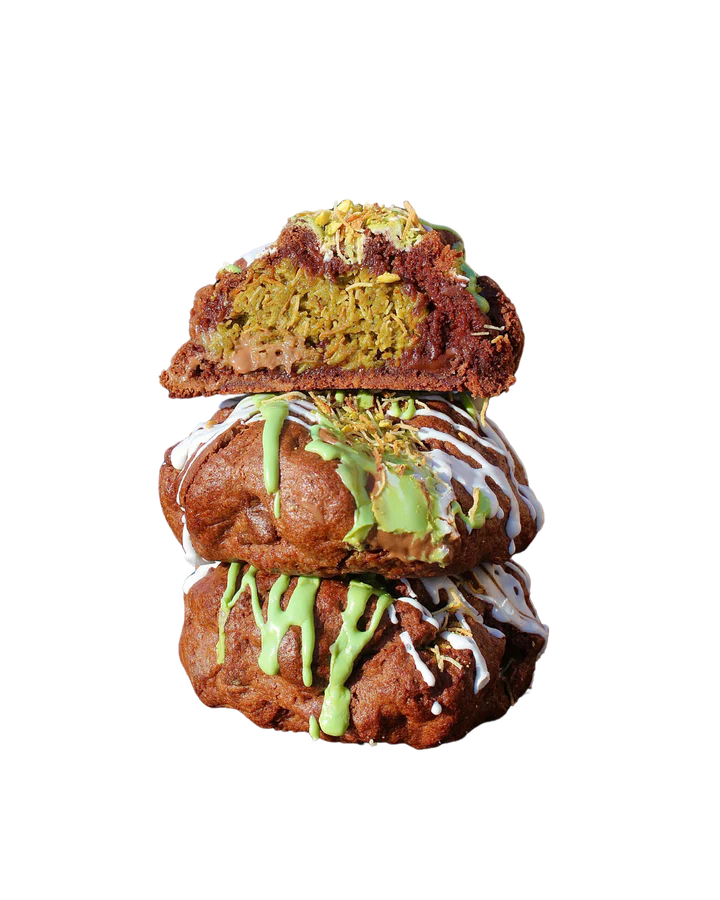 Dubai Chocolate Chunky Cookies